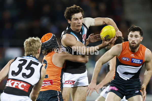AFL 2025 Round 13 - GWS v Port Adelaide - A-59880232