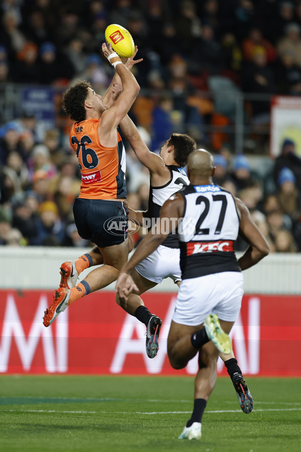 AFL 2025 Round 13 - GWS v Port Adelaide - A-59880238