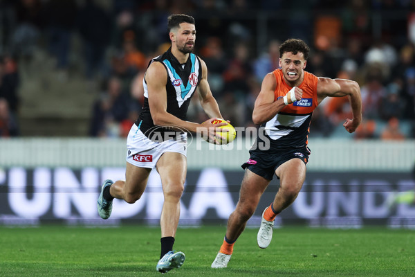 AFL 2025 Round 13 - GWS v Port Adelaide - A-59880253