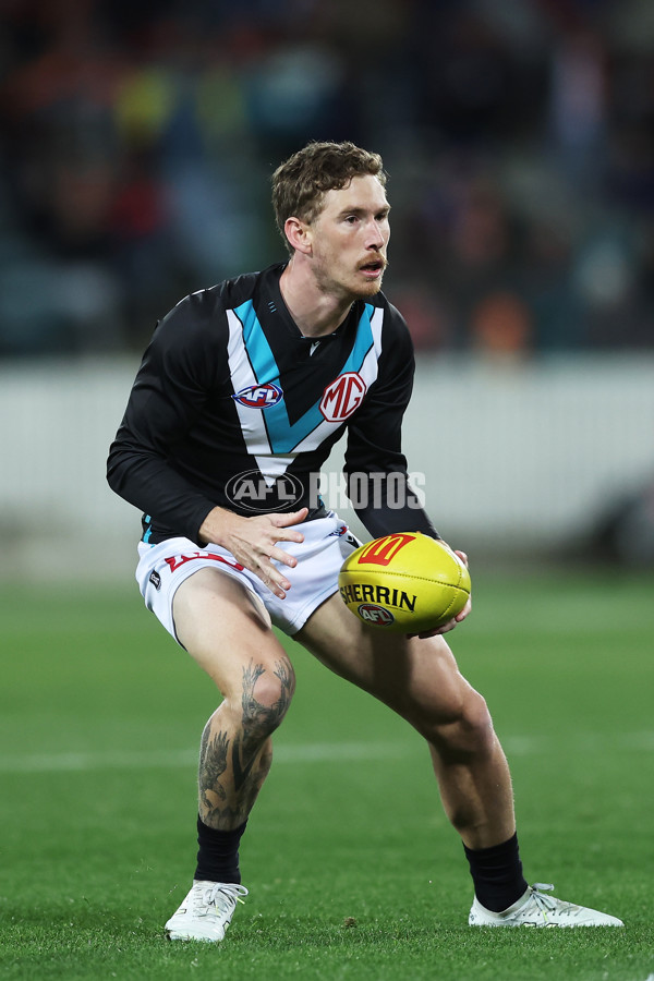 AFL 2025 Round 13 - GWS v Port Adelaide - A-59880422