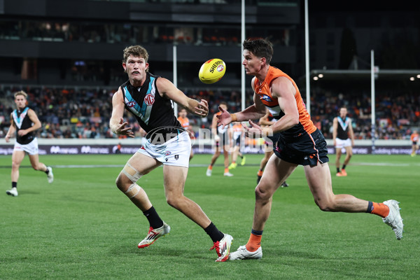 AFL 2025 Round 13 - GWS v Port Adelaide - A-59880428