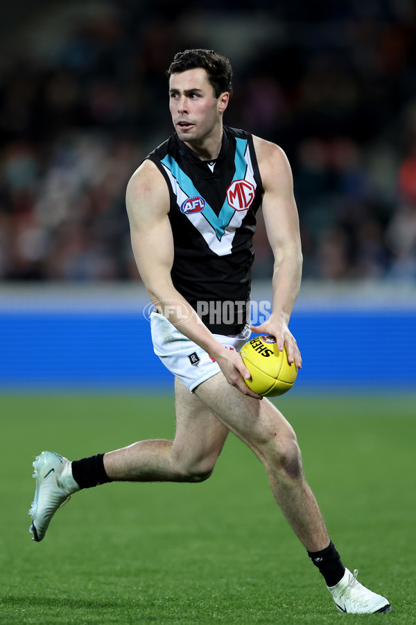 AFL 2025 Round 13 - GWS v Port Adelaide - A-59880439