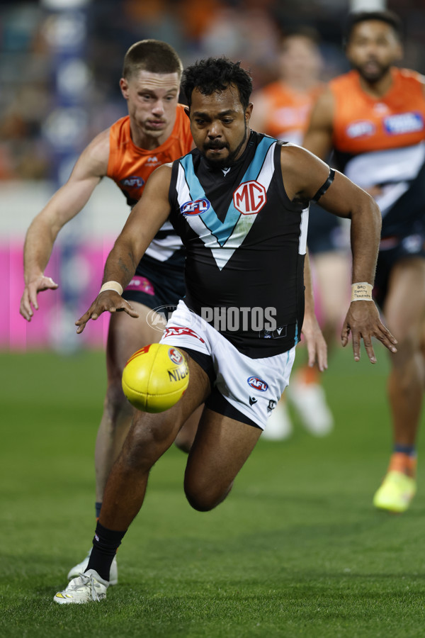 AFL 2025 Round 13 - GWS v Port Adelaide - A-59880447