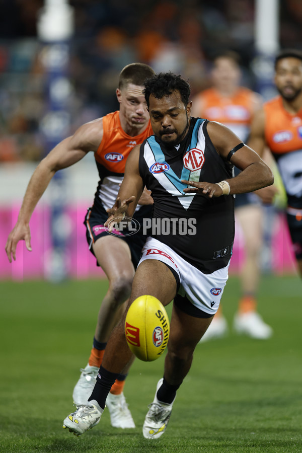 AFL 2025 Round 13 - GWS v Port Adelaide - A-59880448