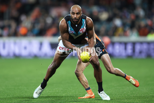 AFL 2025 Round 13 - GWS v Port Adelaide - A-59880472
