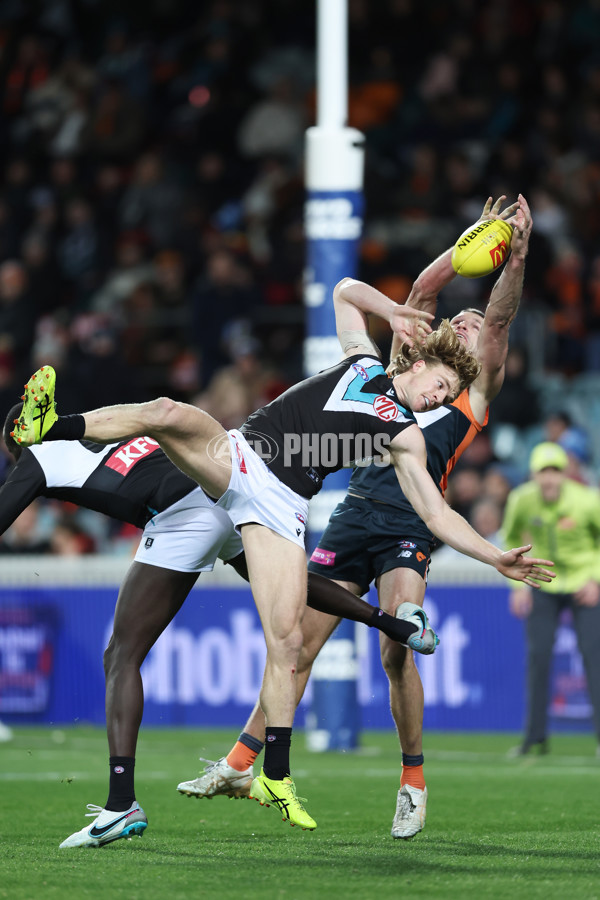 AFL 2025 Round 13 - GWS v Port Adelaide - A-59880473