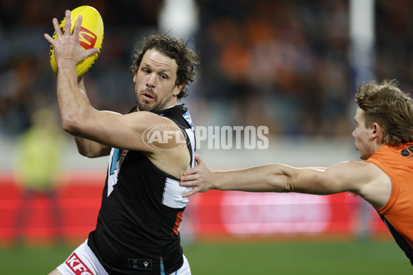 AFL 2025 Round 13 - GWS v Port Adelaide - A-59884219