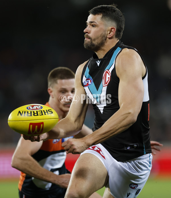 AFL 2025 Round 13 - GWS v Port Adelaide - A-59884220