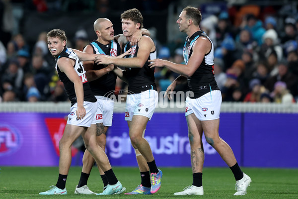 AFL 2025 Round 13 - GWS v Port Adelaide - A-59884277