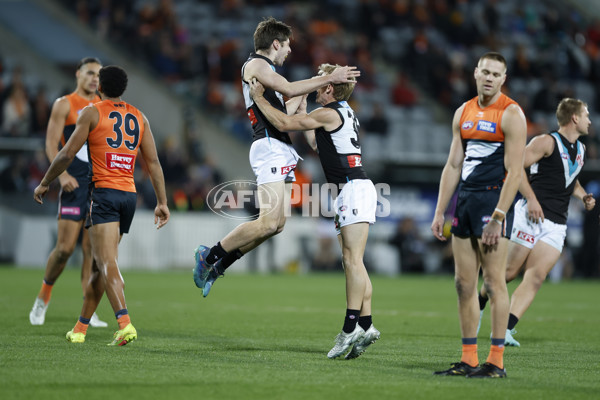 AFL 2025 Round 13 - GWS v Port Adelaide - A-59884303