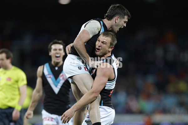 AFL 2025 Round 13 - GWS v Port Adelaide - A-59884311