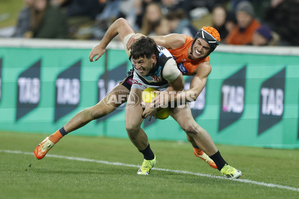 AFL 2025 Round 13 - GWS v Port Adelaide - A-59886453