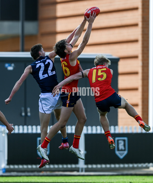 AFL National Championships U18 Boys 2025 - South Australia v Victoria Metro - A-59897713