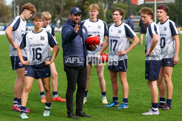 AFL National Development Championships U16 Boys 2025 - Vic Country v Vic Metro - A-59948159