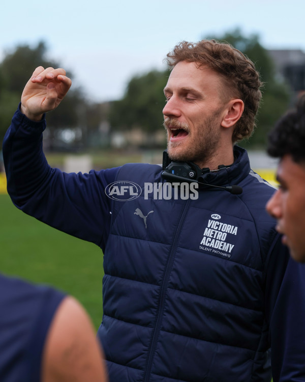 AFL National Development Championships U16 Boys 2025 - Vic Country v Vic Metro - A-59963448