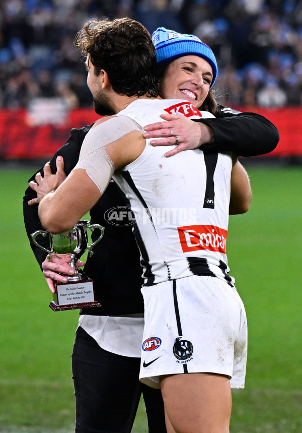 AFL 2025 Round 13 - Melbourne v Collingwood - A-59965181