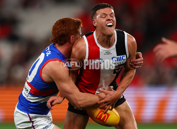 AFL 2025 Round 14 - St Kilda v Western Bulldogs - A-59995248