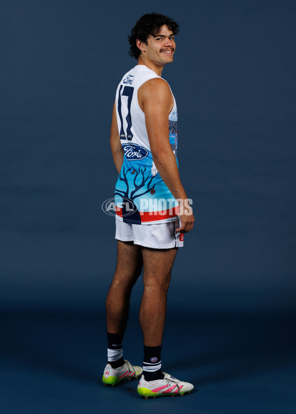 AFL 2025 Media - Geelong Indigenous Guernsey - A-59997560