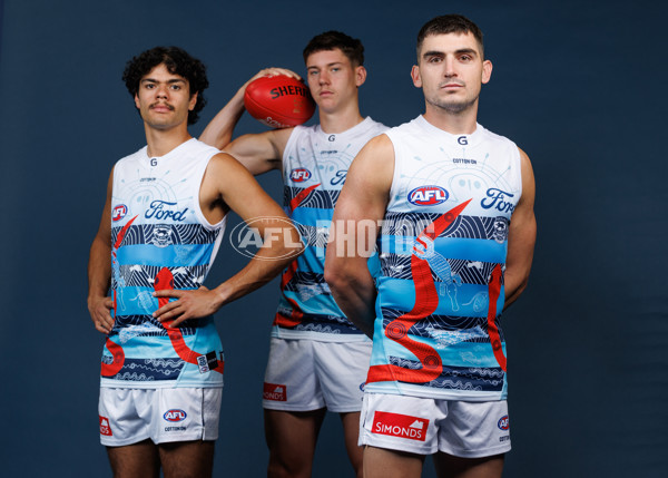 AFL 2025 Media - Geelong Indigenous Guernsey - A-59997575