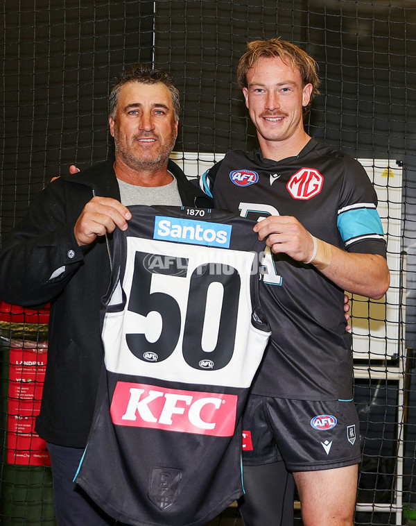 AFL 2025 Round 14 - Port Adelaide v Melbourne - A-60058657