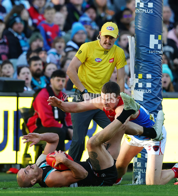 AFL 2025 Round 14 - Port Adelaide v Melbourne - A-60064502