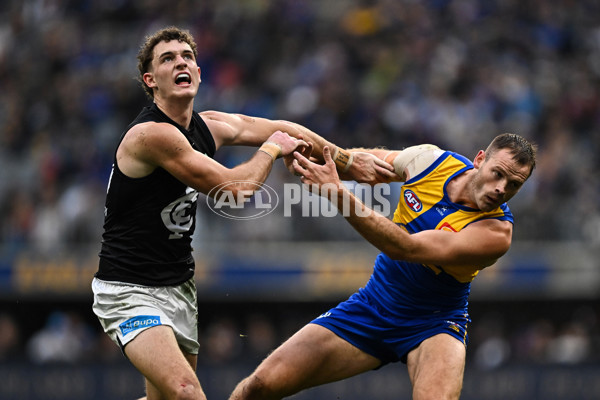 AFL 2025 Round 14 - West Coast v Carlton - A-60071040