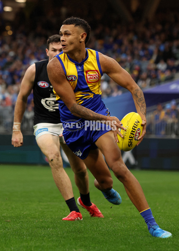 AFL 2025 Round 14 - West Coast v Carlton - A-60076071