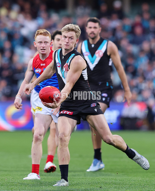AFL 2025 Round 14 - Port Adelaide v Melbourne - A-60078438