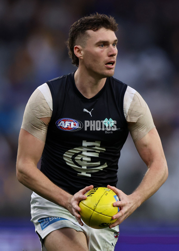 AFL 2025 Round 14 - West Coast v Carlton - A-60078446