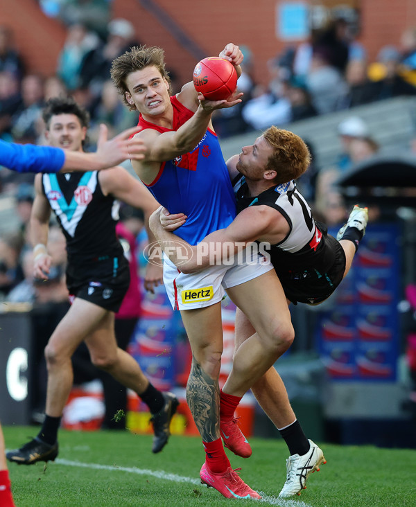 AFL 2025 Round 14 - Port Adelaide v Melbourne - A-60078488