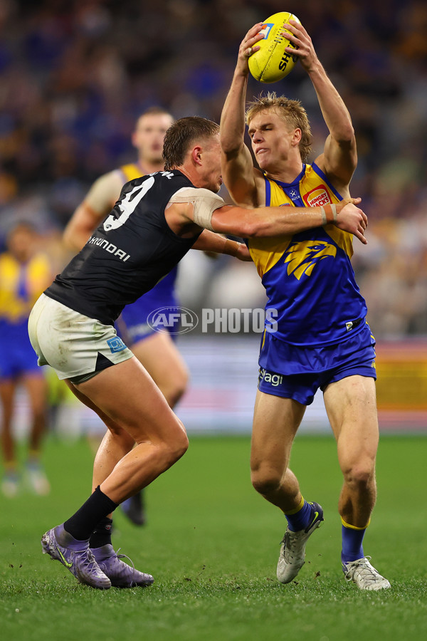 AFL 2025 Round 14 - West Coast v Carlton - A-60078990