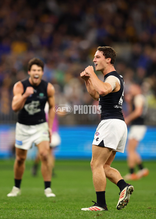 AFL 2025 Round 14 - West Coast v Carlton - A-60079022