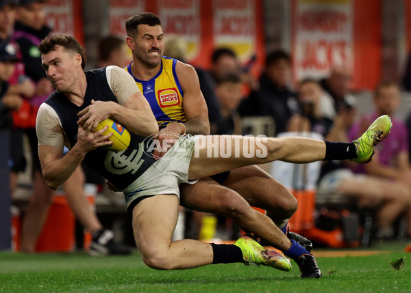AFL 2025 Round 14 - West Coast v Carlton - A-60081583