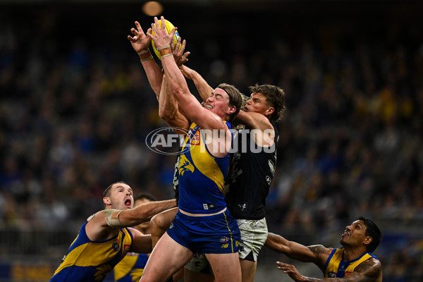 AFL 2025 Round 14 - West Coast v Carlton - A-60081607