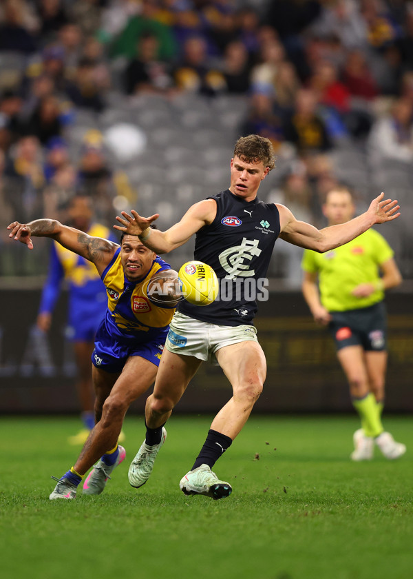 AFL 2025 Round 14 - West Coast v Carlton - A-60083988