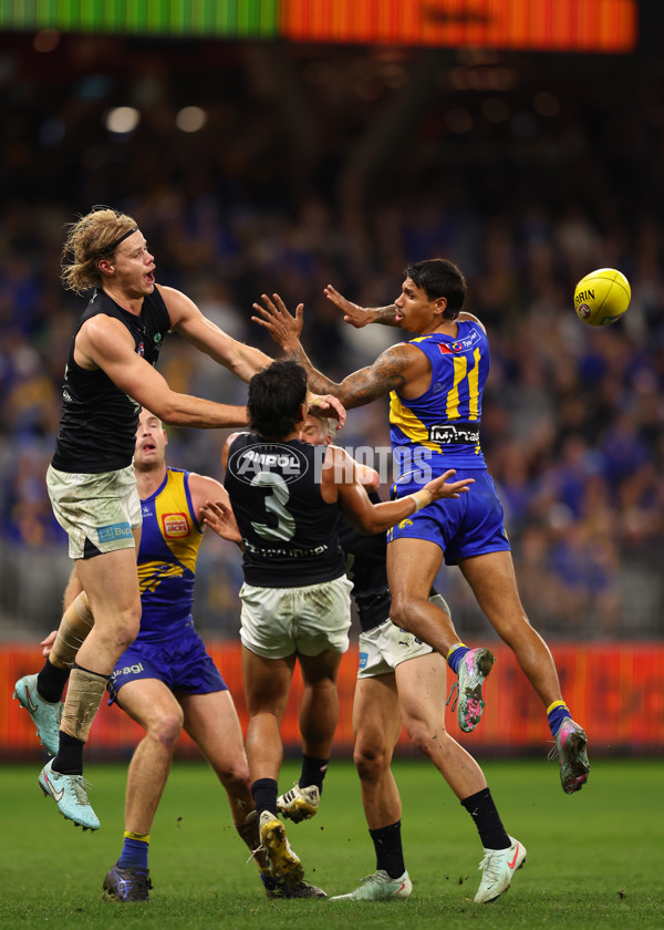 AFL 2025 Round 14 - West Coast v Carlton - A-60085349