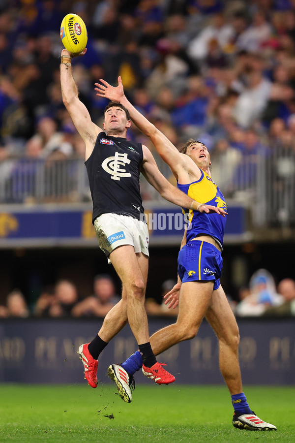 AFL 2025 Round 14 - West Coast v Carlton - A-60086702