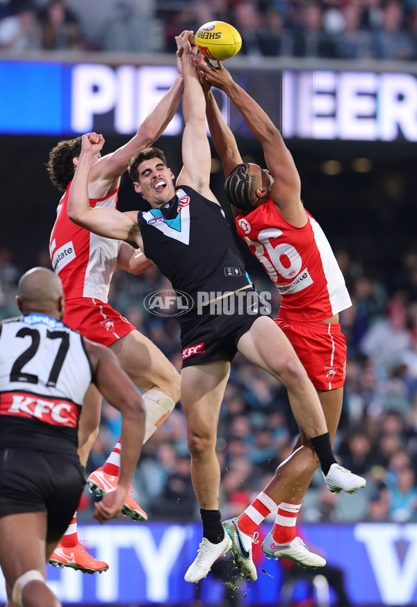 AFL 2025 Round 15 - Port Adelaide v Sydney - A-60156119