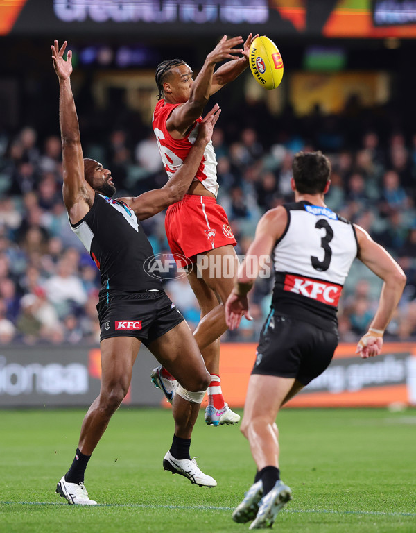 AFL 2025 Round 15 - Port Adelaide v Sydney - A-60156178