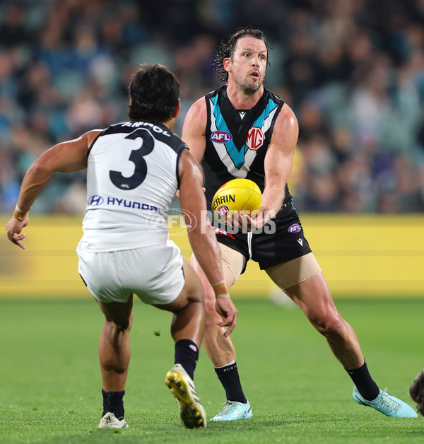 AFL 2025 Round 16 - Port Adelaide v Carlton - A-60217566