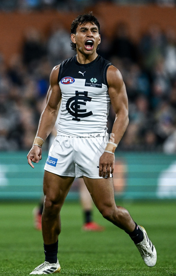 AFL 2025 Round 16 - Port Adelaide v Carlton - A-60217611