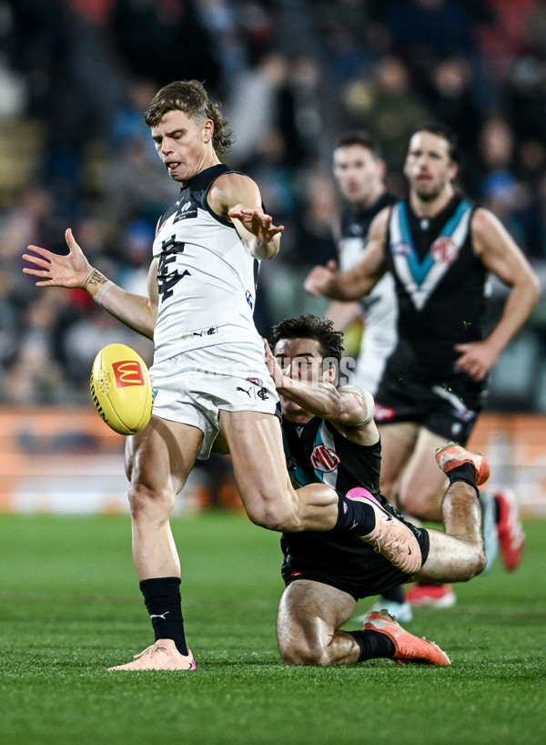 AFL 2025 Round 16 - Port Adelaide v Carlton - A-60219453