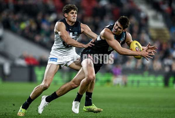 AFL 2025 Round 16 - Port Adelaide v Carlton - A-60220241