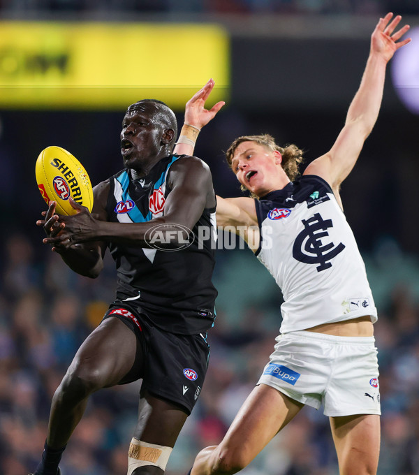 AFL 2025 Round 16 - Port Adelaide v Carlton - A-60220289