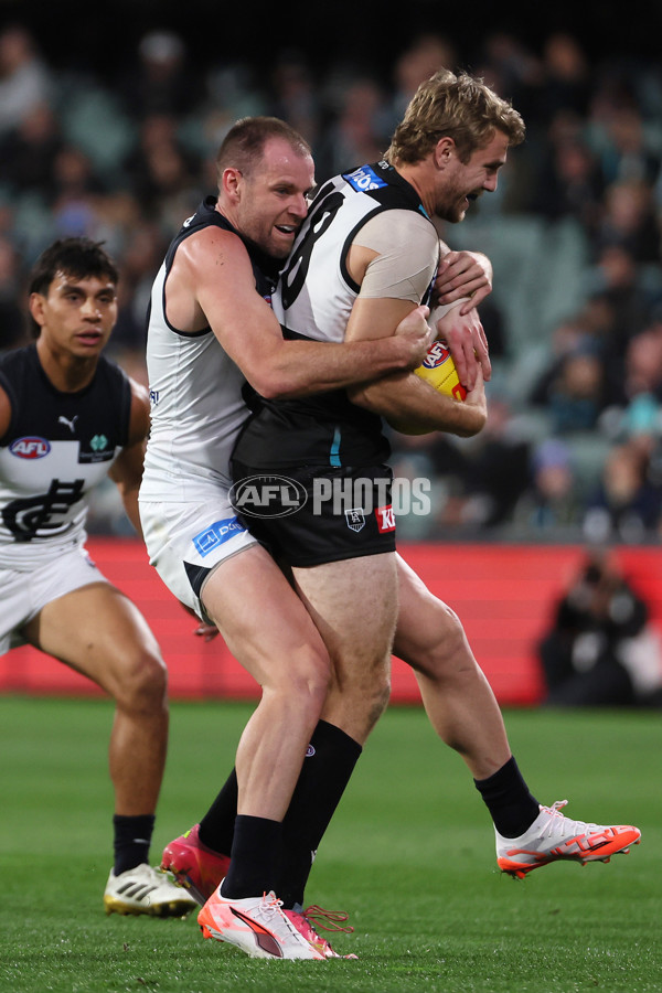 AFL 2025 Round 16 - Port Adelaide v Carlton - A-60222092