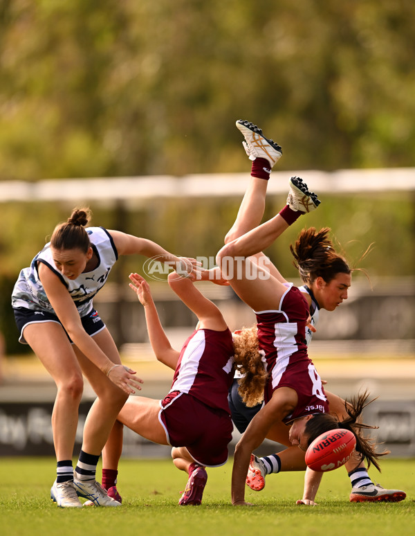 AFL National Championships U18 Girls 2025 - Queensland v Victoria Country - A-60236539