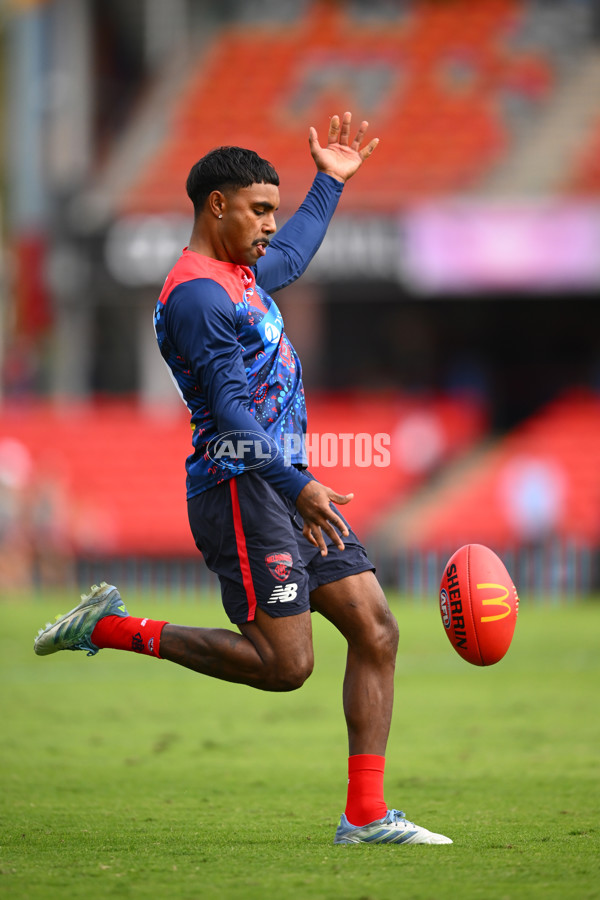 AFL 2025 Round 16 - Gold Coast v Melbourne - A-60236565