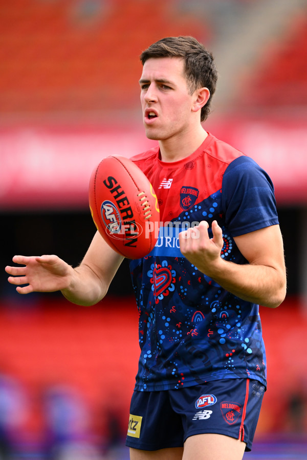 AFL 2025 Round 16 - Gold Coast v Melbourne - A-60236567