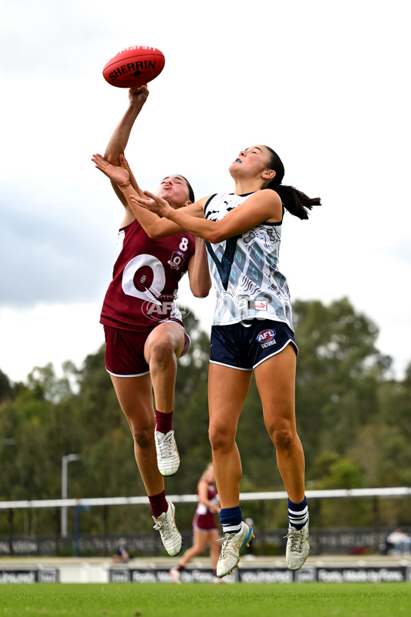 AFL National Championships U18 Girls 2025 - Queensland v Victoria Country - A-60238119
