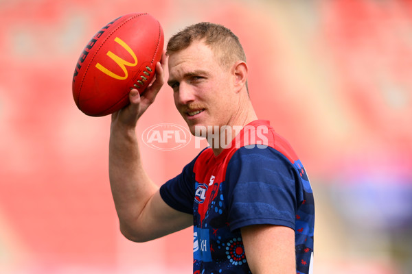 AFL 2025 Round 16 - Gold Coast v Melbourne - A-60238131